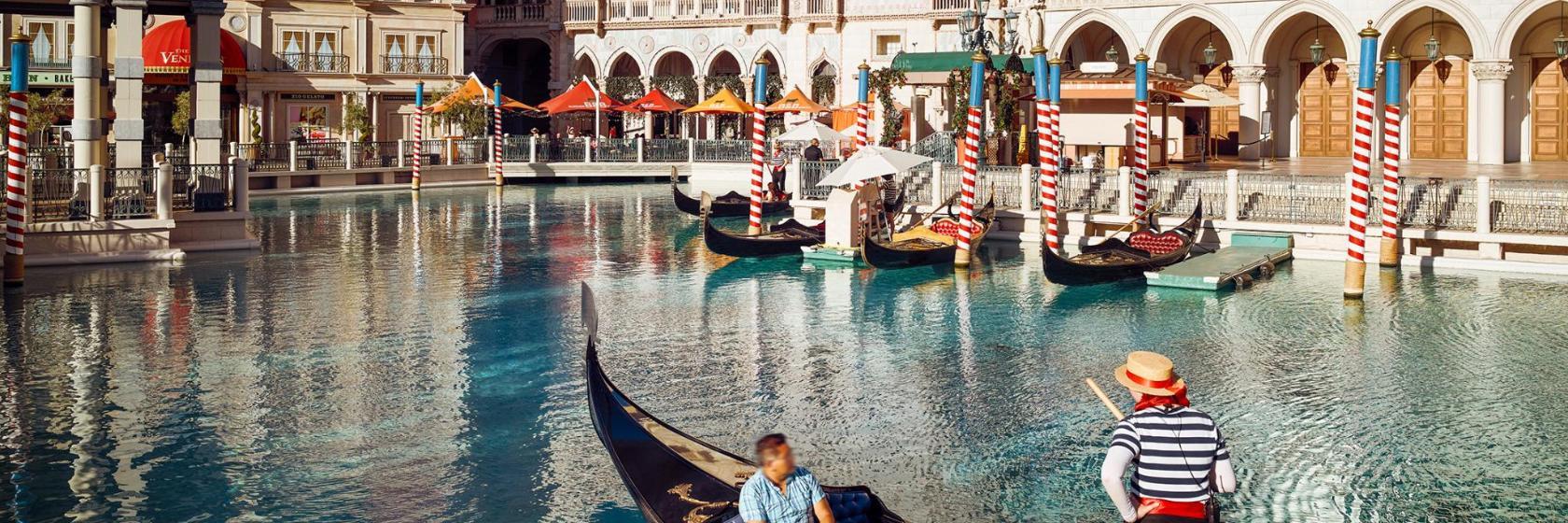 Gondelfahrt im Venetian